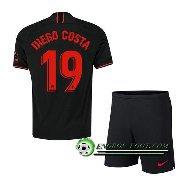 Engros-foot: Ensemble Maillot Foot Atletico Madrid (DIEGO COSTA 19) Enfant Domicile 2019 2020 Thailande