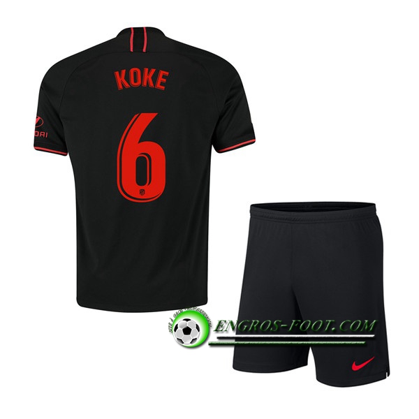 Engros-foot: Ensemble Maillot Foot Atletico Madrid (KOKE 6) Enfant Domicile 2019 2020 Thailande