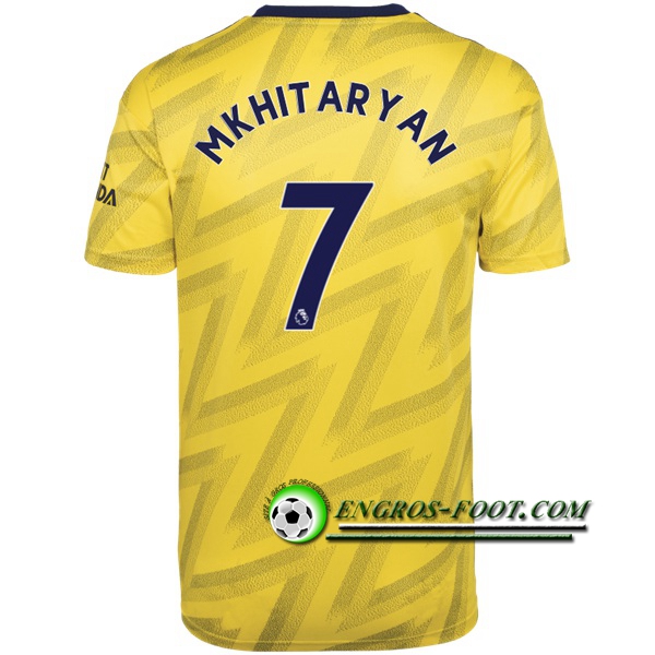 Engros-foot: Jeu Maillot de Arsenal (MKHITARYAN 7) Exterieur 2019 2020 Thailande