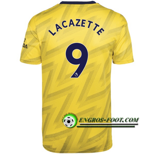 Engros-foot: Jeu Maillot de Arsenal (LACAZETTE 9) Exterieur 2019 2020 Thailande