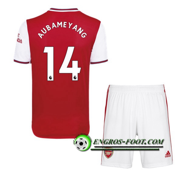 Engros-foot: Ensemble Maillot Foot Arsenal (AUBAMEYANG 14) Enfant Domicile 2019 2020 Thailande