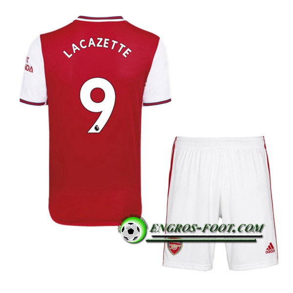 Engros-foot: Ensemble Maillot Foot Arsenal (LACAZETTE 9) Enfant Domicile 2019 2020 Thailande