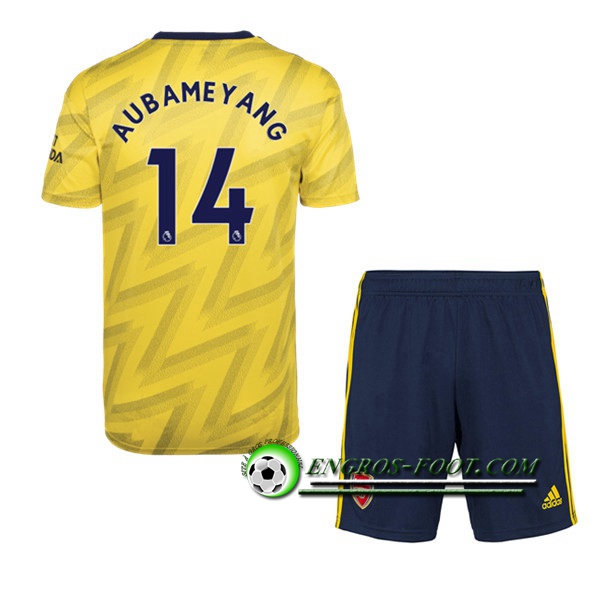 Engros-foot: Ensemble Maillot Foot Arsenal (AUBAMEYANG 14) Enfant Exterieur 2019 2020 Thailande