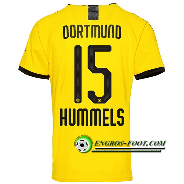 Engros-foot: Jeu Maillot de Dortmund BVB (HUMMELS 15) Domicile 2019 2020 Thailande