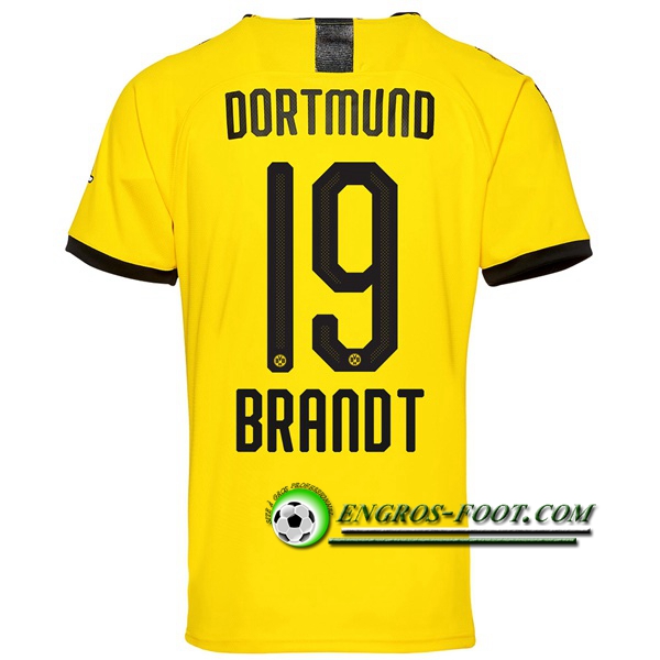 Engros-foot: Jeu Maillot de Dortmund BVB (BRANOT 19) Domicile 2019 2020 Thailande