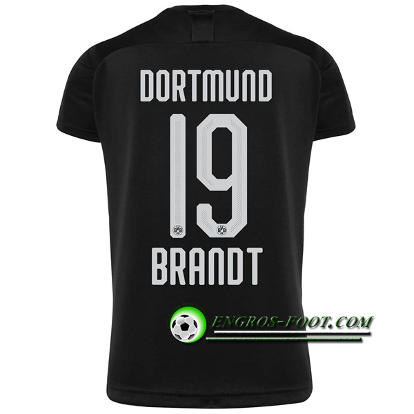 Engros-foot: Jeu Maillot de Dortmund BVB (BRANOT 19) Exterieur 2019 2020 Thailande