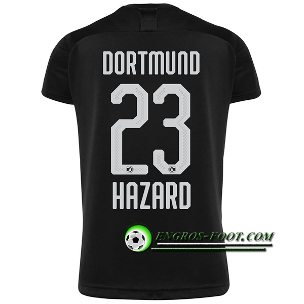 Engros-foot: Jeu Maillot de Dortmund BVB (HAZARD 23) Exterieur 2019 2020 Thailande