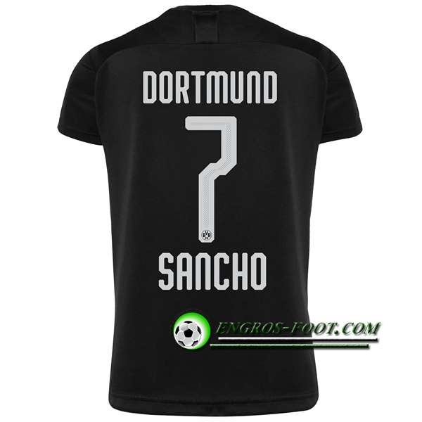 Engros-foot: Jeu Maillot de Dortmund BVB (SANCHO 7) Exterieur 2019 2020 Thailande