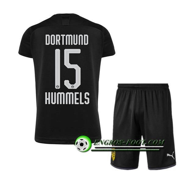 Engros-foot: Ensemble Maillot Foot Dortmund BVB (HUMMELS 15) Enfant Exterieur 2019 2020 Thailande