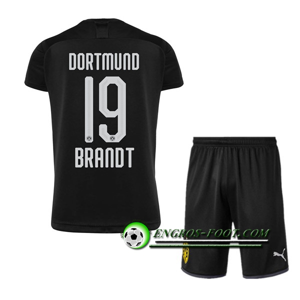 Engros-foot: Ensemble Maillot Foot Dortmund BVB (BRANOT 19) Enfant Exterieur 2019 2020 Thailande