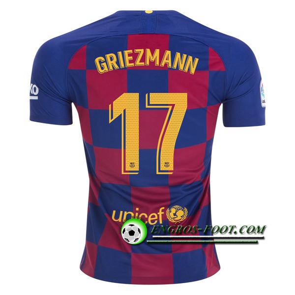 Engros-foot: Jeu Maillot de FC Barcelone (GRIEZMANN 17) Domicile 2019 2020 Thailande