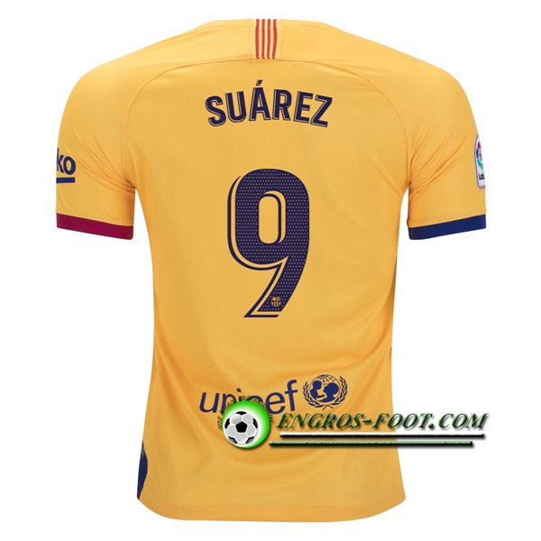 Engros-foot: Jeu Maillot de FC Barcelone (SUAREZ 9) Domicile 2019 2020 Thailande