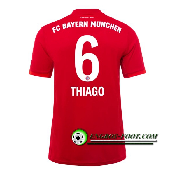 Engros-foot: Jeu Maillot de Bayern Munich (THIAGO 6) Domicile 2019 2020 Thailande