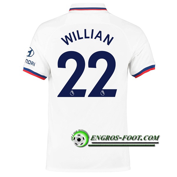 Engros-foot: Jeu Maillot de FC Chelsea (Willian 22) Exterieur 2019 2020 Thailande