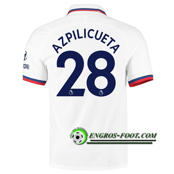 Engros-foot: Jeu Maillot de FC Chelsea (Azpilicueta 28) Exterieur 2019 2020 Thailande