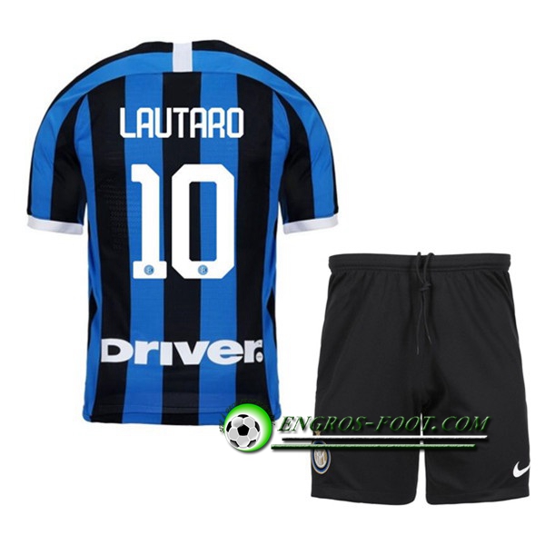 Engros-foot: Ensemble Maillot Foot Inter Milan (LAUTARO 10) Enfant Domicile 2019 2020 Thailande