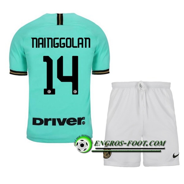 Engros-foot: Ensemble Maillot Foot Inter Milan (NAINGGOLAN 14) Enfant Exterieur 2019 2020 Thailande