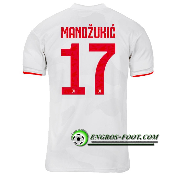 Engros-foot: Jeu Maillot de Juventus (MANDZUKIC 17) Exterieur 2019 2020 Thailande