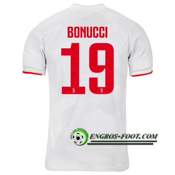 Engros-foot: Jeu Maillot de Juventus (BONUCCI 19) Exterieur 2019 2020 Thailande