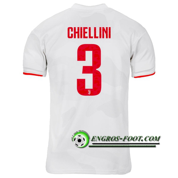 Engros-foot: Jeu Maillot de Juventus (CHIELLINI 3) Exterieur 2019 2020 Thailande