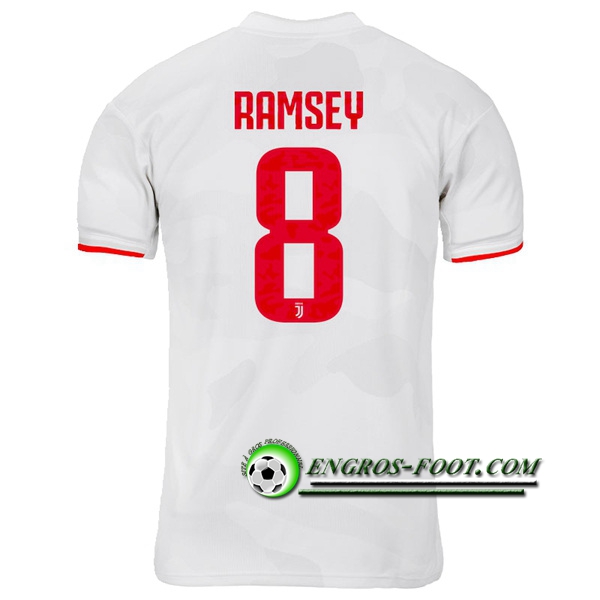 Engros-foot: Jeu Maillot de Juventus (RAMSEY 8) Exterieur 2019 2020 Thailande