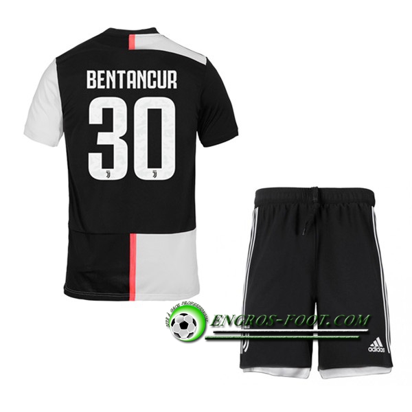 Engros-foot: Ensemble Maillot Foot Juventus (BENTANCUR 30) Enfant Domicile 2019 2020 Thailande