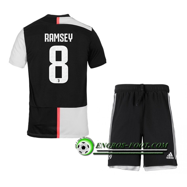 Engros-foot: Ensemble Maillot Foot Juventus (RAMSEY 8) Enfant Domicile 2019 2020 Thailande