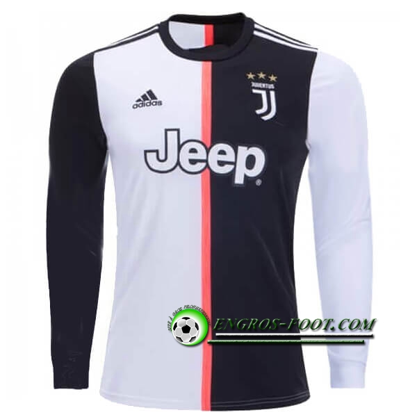 Engros-foot: Jeu Maillot de Juventus Domicile Manches longues 2019 2020 Thailande