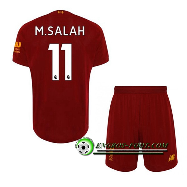 Engros-foot: Ensemble Maillot Foot FC Liverpool (M.SALAH 11) Enfant Domicile 2019 2020 Thailande