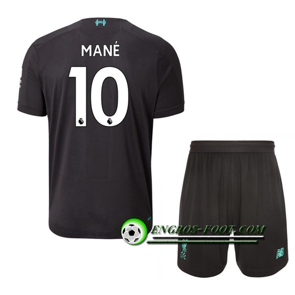 Engros-foot: Ensemble Maillot Foot FC Liverpool (Mane 10) Enfant Third 2019 2020 Thailande