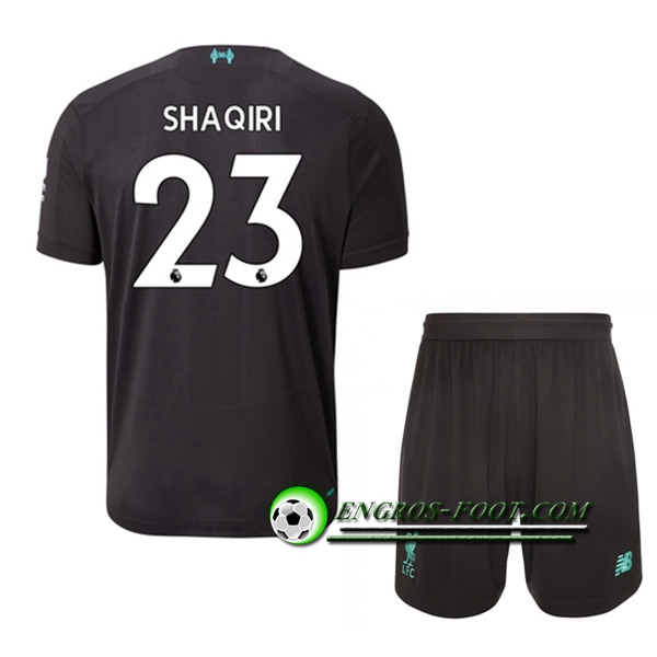 Engros-foot: Ensemble Maillot Foot FC Liverpool (Shaqiri 23) Enfant Third 2019 2020 Thailande