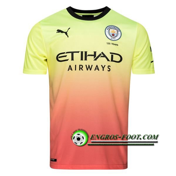 Engros-foot: Jeu Maillot de Manchester City Third 2019 2020 Thailande