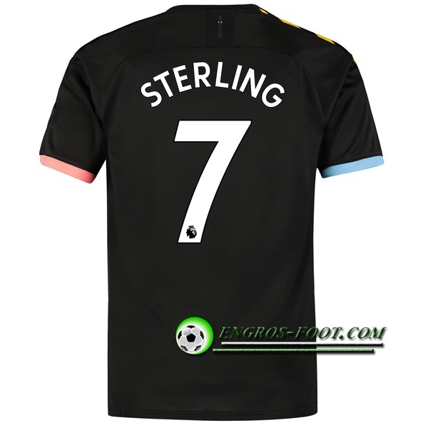 Engros-foot: Jeu Maillot de Manchester City (STERLING 7) Exterieur 2019 2020 Thailande