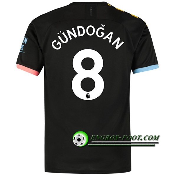 Engros-foot: Jeu Maillot de Manchester City (GUNDOGAN 8) Exterieur 2019 2020 Thailande