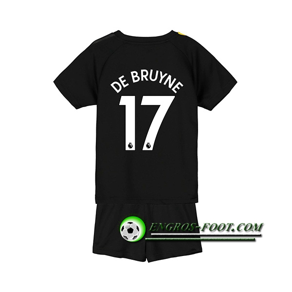 Engros-foot: Ensemble Maillot Foot Manchester City (DE BRUYNE 17) Enfant Exterieur 2019 2020 Thailande