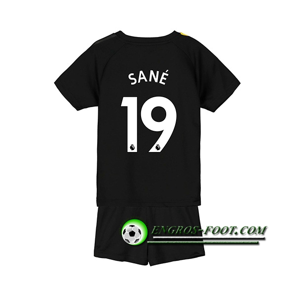 Engros-foot: Ensemble Maillot Foot Manchester City (SANE 19) Enfant Exterieur 2019 2020 Thailande