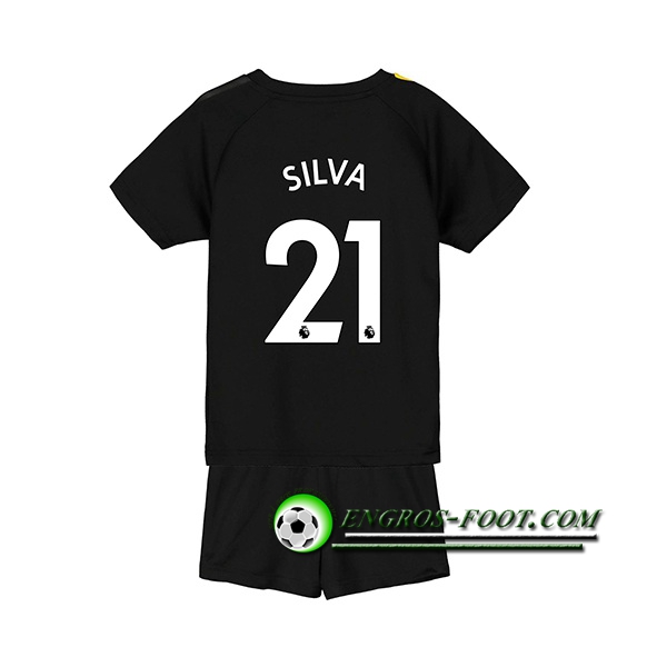 Engros-foot: Ensemble Maillot Foot Manchester City (SILVA 21) Enfant Exterieur 2019 2020 Thailande