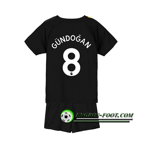 Engros-foot: Ensemble Maillot Foot Manchester City (GUNDOGAN 8) Enfant Exterieur 2019 2020 Thailande