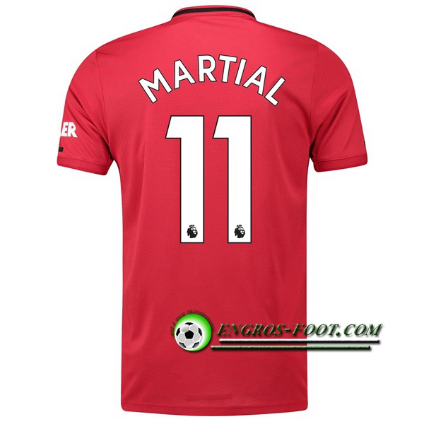 Engros-foot: Jeu Maillot de Manchester United (MARTIAL 11) Domicile 2019 2020 Thailande