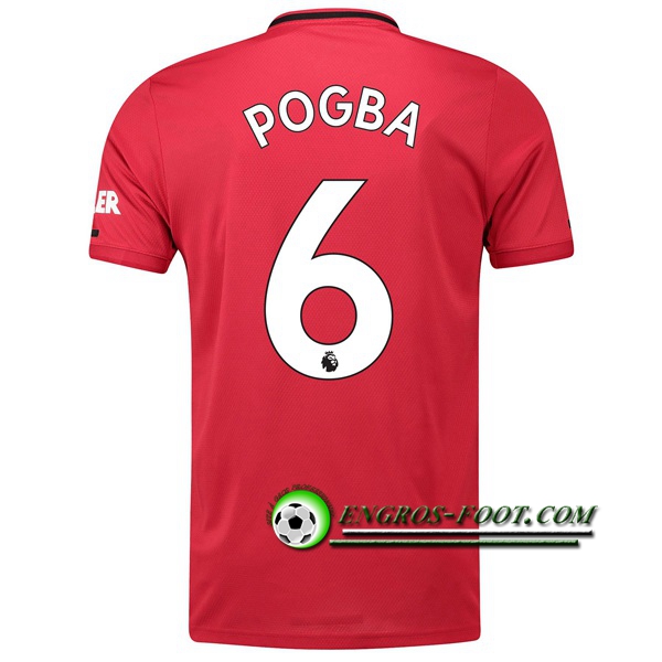 Engros-foot: Jeu Maillot de Manchester United (POGBA 6) Domicile 2019 2020 Thailande