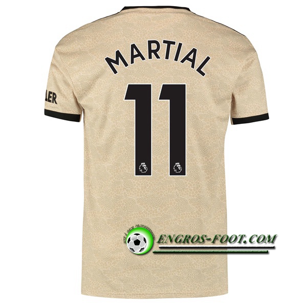 Engros-foot: Jeu Maillot de Manchester United (MARTIAL 11) Exterieur 2019 2020 Thailande