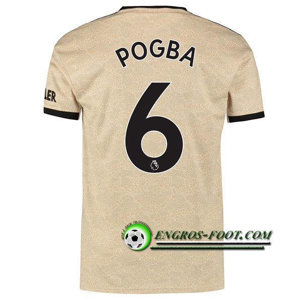 Engros-foot: Jeu Maillot de Manchester United (POGBA 6) Exterieur 2019 2020 Thailande