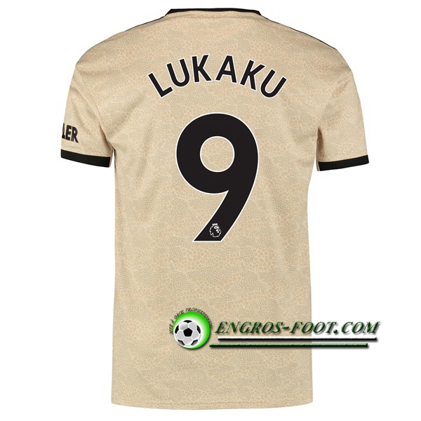 Engros-foot: Jeu Maillot de Manchester United (Lukaku 9) Exterieur 2019 2020 Thailande