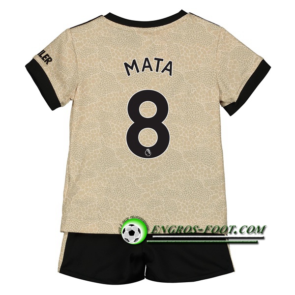 Engros-foot: Ensemble Maillot Foot Manchester United (MATA 8) Enfant Exterieur 2019 2020 Thailande