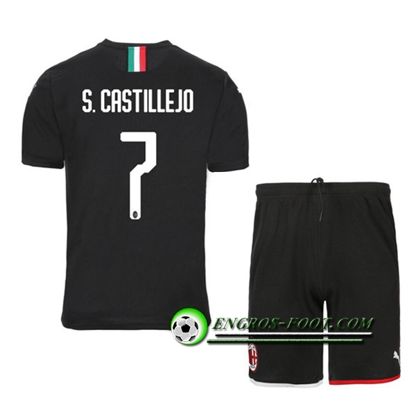 Engros-foot: Ensemble Maillot Foot Milan AC (S.CASTILLEJO 7) Third 2019 2020 Thailande