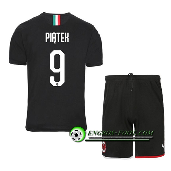 Engros-foot: Ensemble Maillot Foot Milan AC (PIATEH 9) Third 2019 2020 Thailande