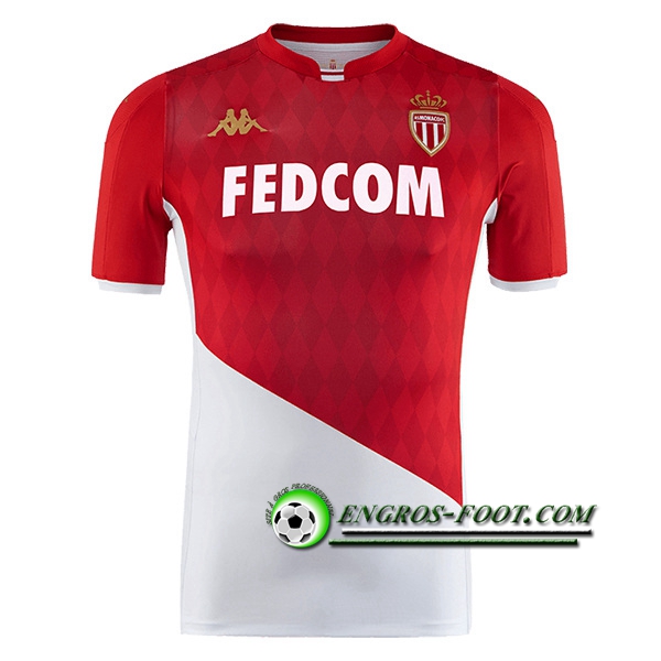 Engros-foot: Jeu Maillot de AS Monaco Domicile 2019 2020 Thailande