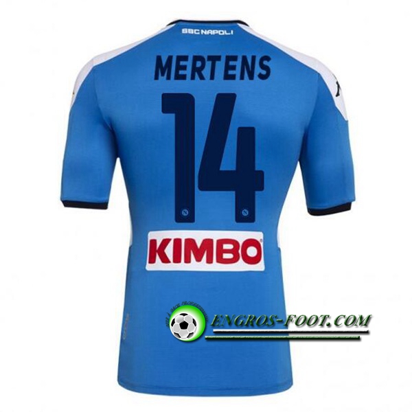 Engros-foot: Jeu Maillot de SSC Naples (MERTENS 14) Domicile 2019 2020 Thailande