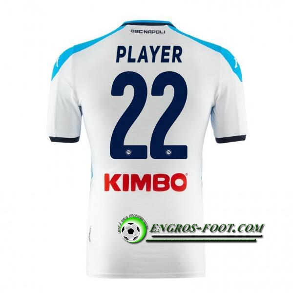 Engros-foot: Jeu Maillot de SSC Naples (PLAYER 22) Third 2019 2020 Thailande