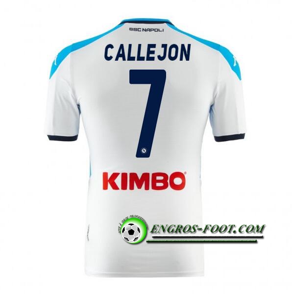 Engros-foot: Jeu Maillot de SSC Naples (CALLEJON 7) Third 2019 2020 Thailande